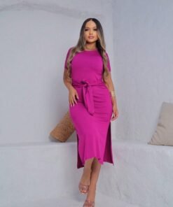 Vestido em Malha Viscolycra