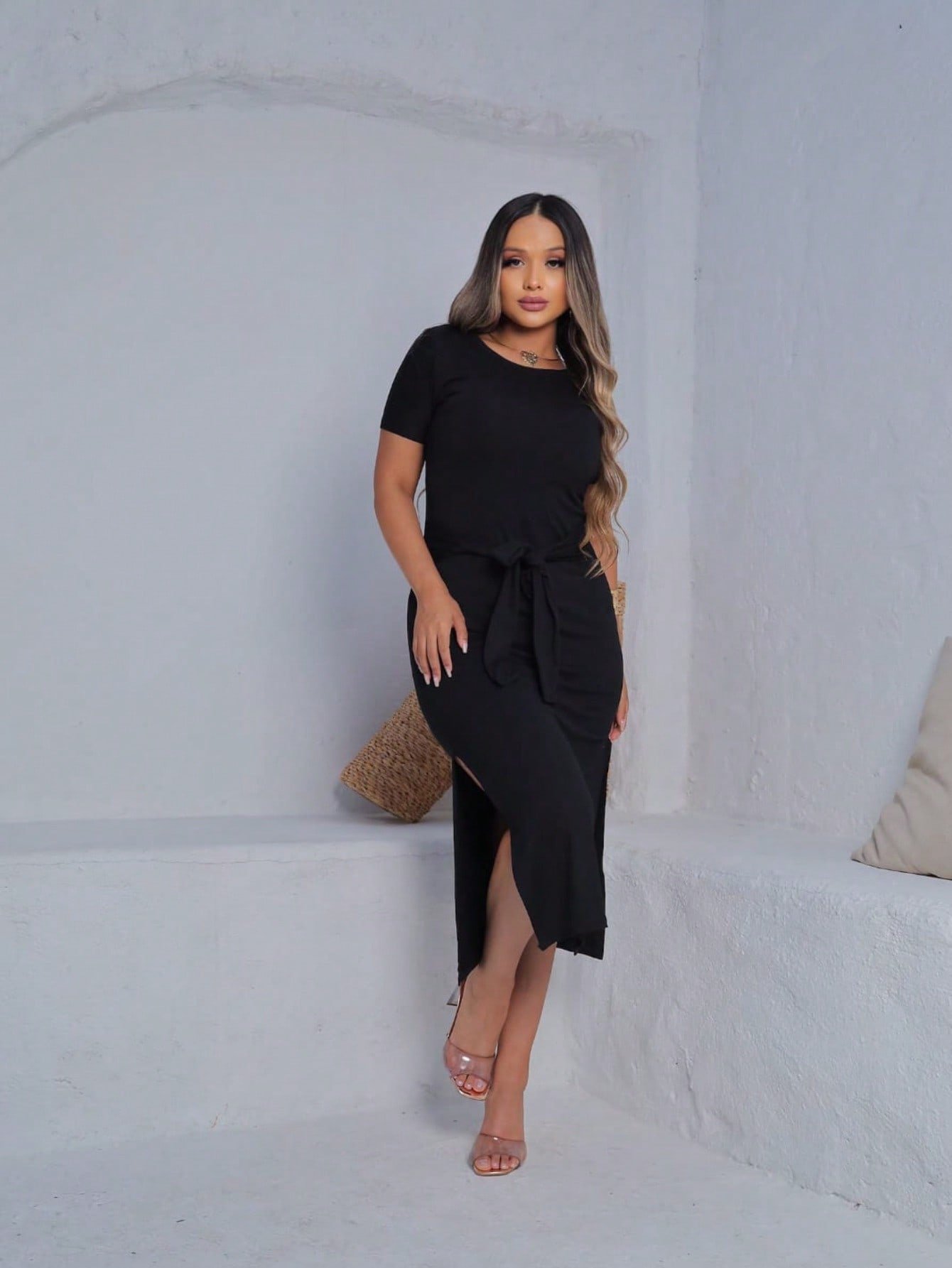 Vestido em Malha Viscolycra - Imagem 3