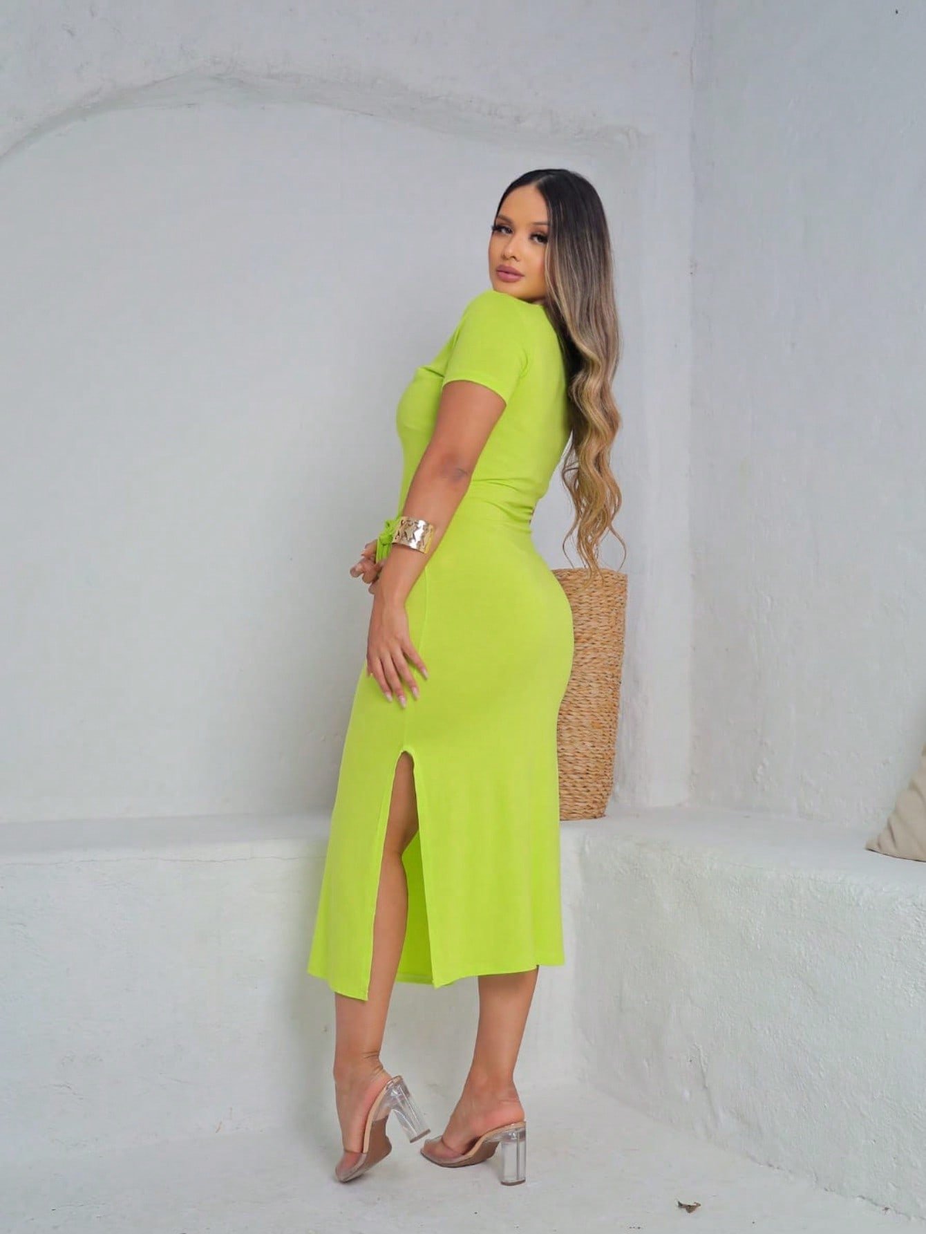 Vestido em Malha Viscolycra - Imagem 5