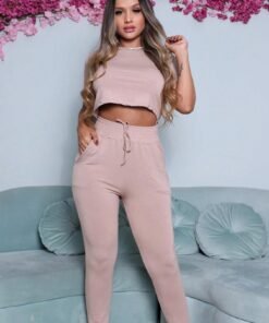 Cojunto Jogger Material Moletinho